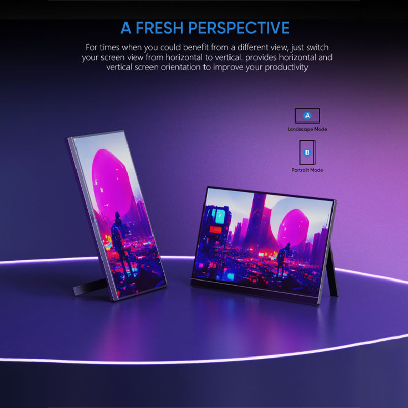 EXPOSE Portable Gaming Monitor for laptop 16.1'' 144Hz Portable Gaming ...