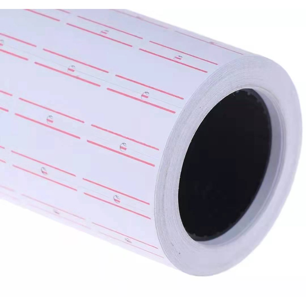 4000pcs Price Tagger Sticker Price Tag Label Sticker Red line 800pcs ...
