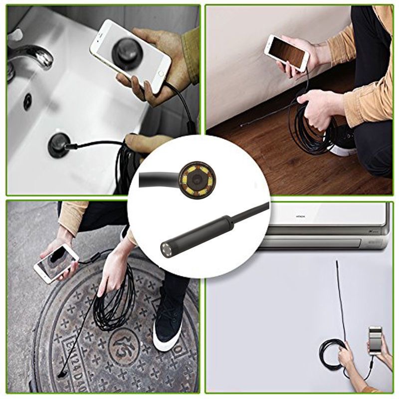 HD 3-in-1 endoscope Android phone endoscope waterproof industrial ...