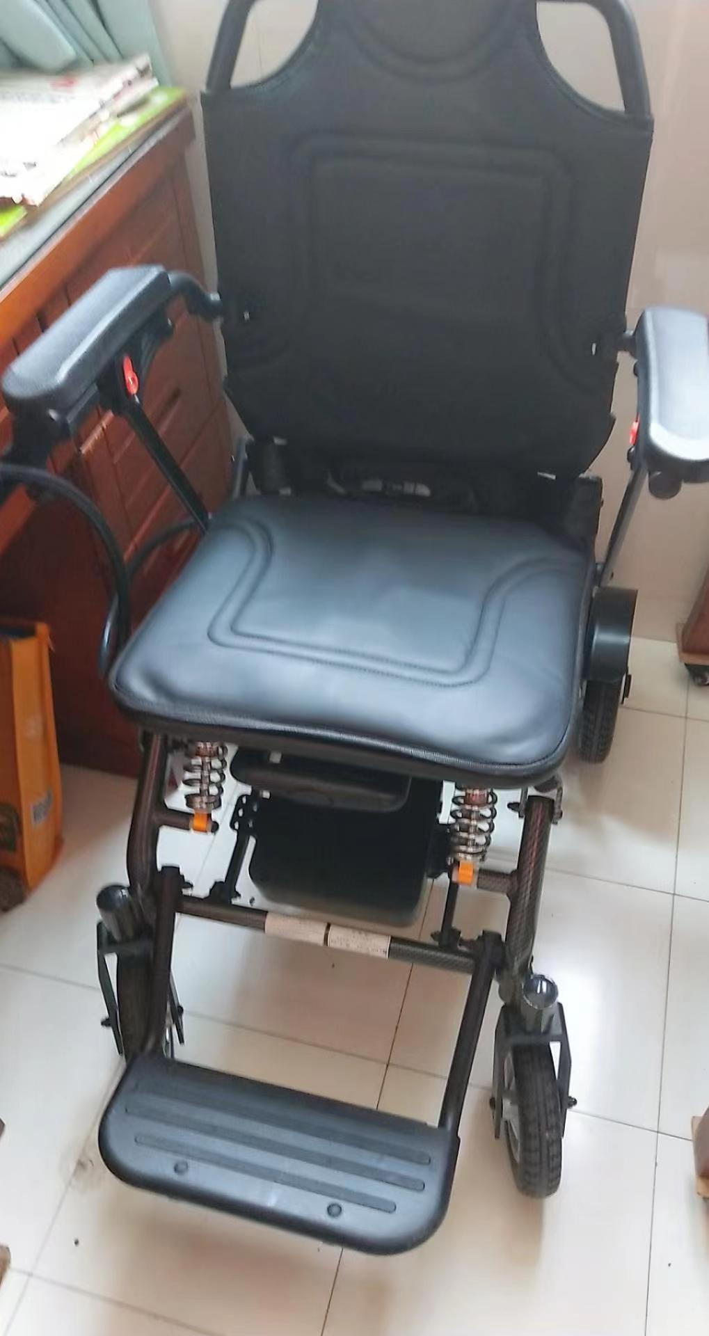 Remote control electric wheelchair intelligent automatic folding light ...