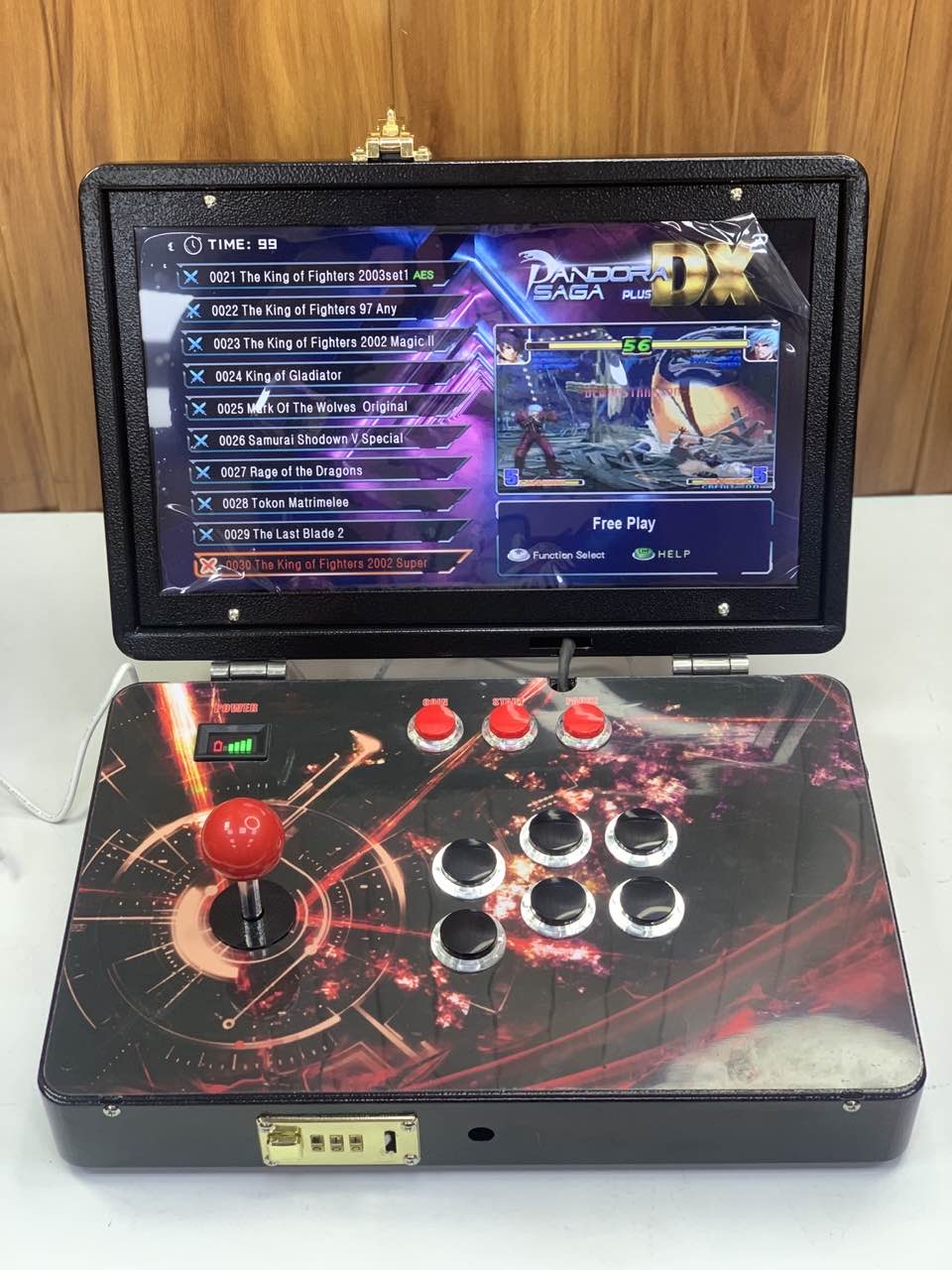 14-Inch Pandora DX Box 26800 in 1 Portable Arcade Console Box 720P HD ...