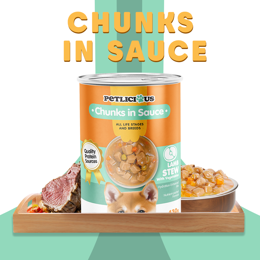 Petlicious Chunks in Sauce Adult Dog and Puppy Wet Food Can Beef Liver ...