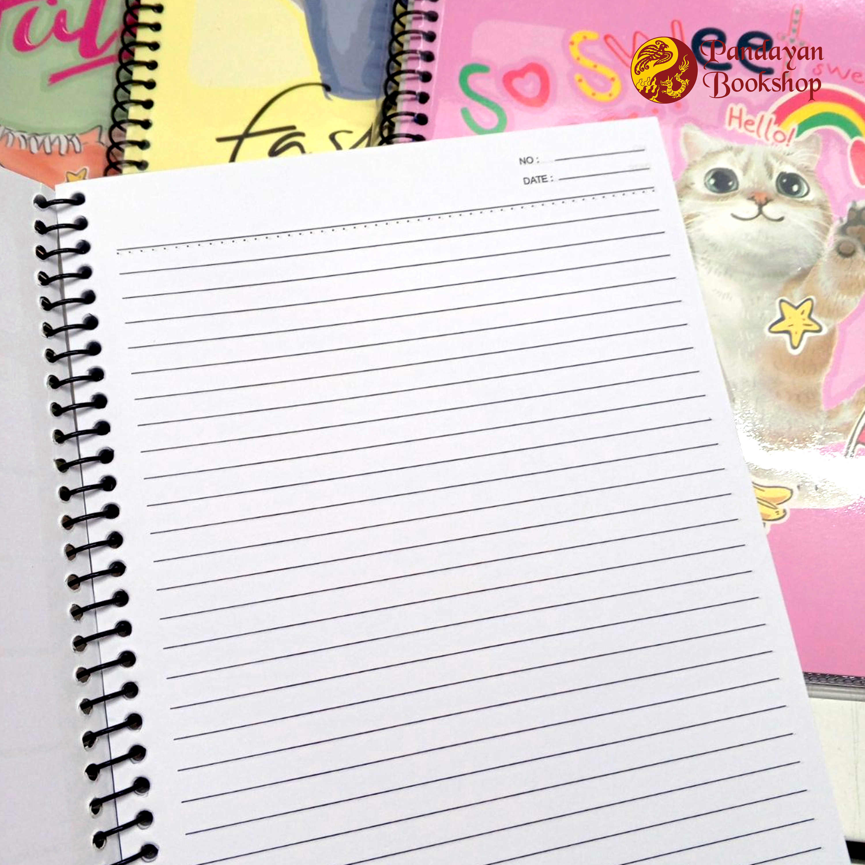 CPPI 685 Feel The Vibe Spiral Notebook 80 Leaves | Shopee Philippines