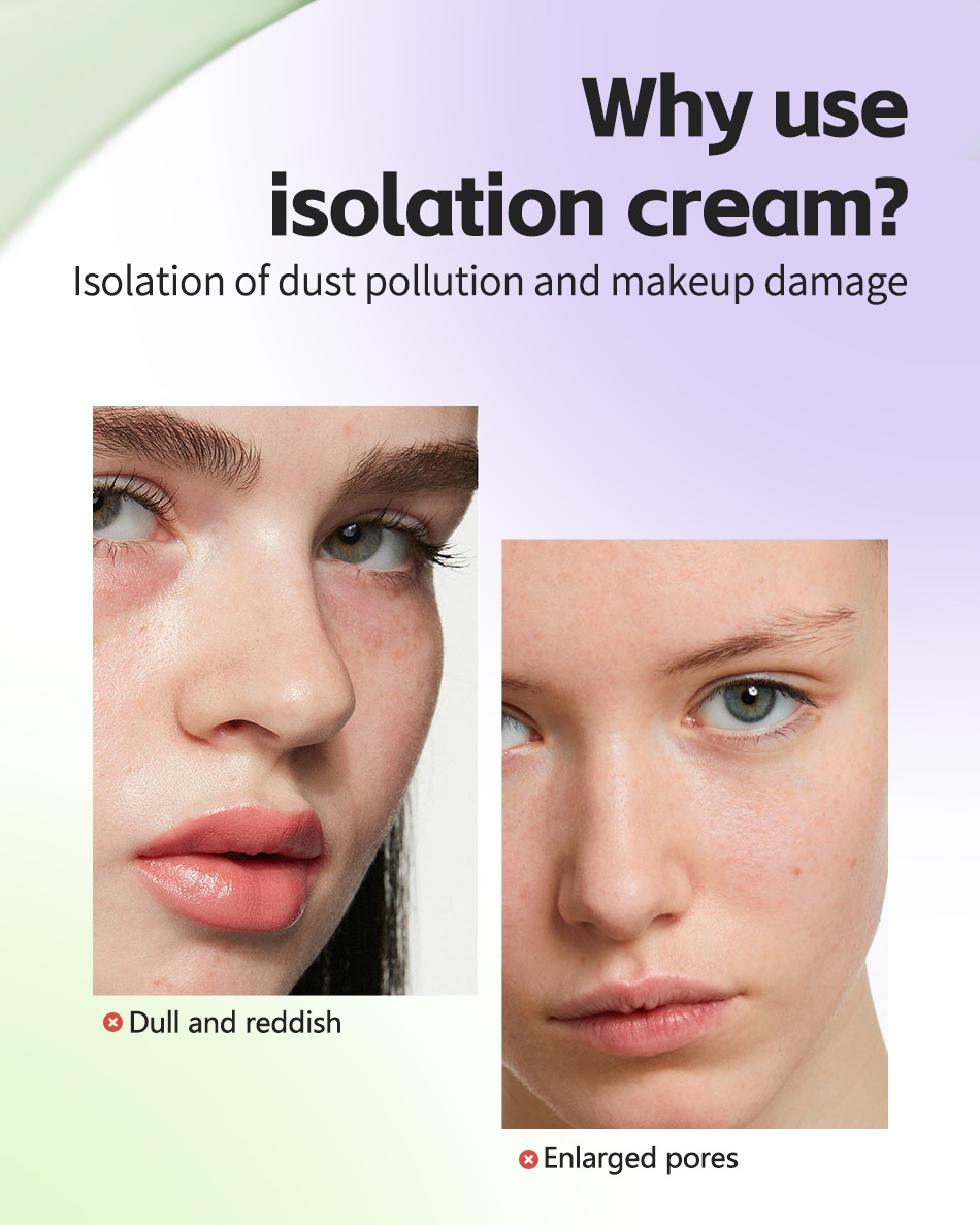 Primer Cream Transparent for Natural Makeup Two-in-one Primer for ...