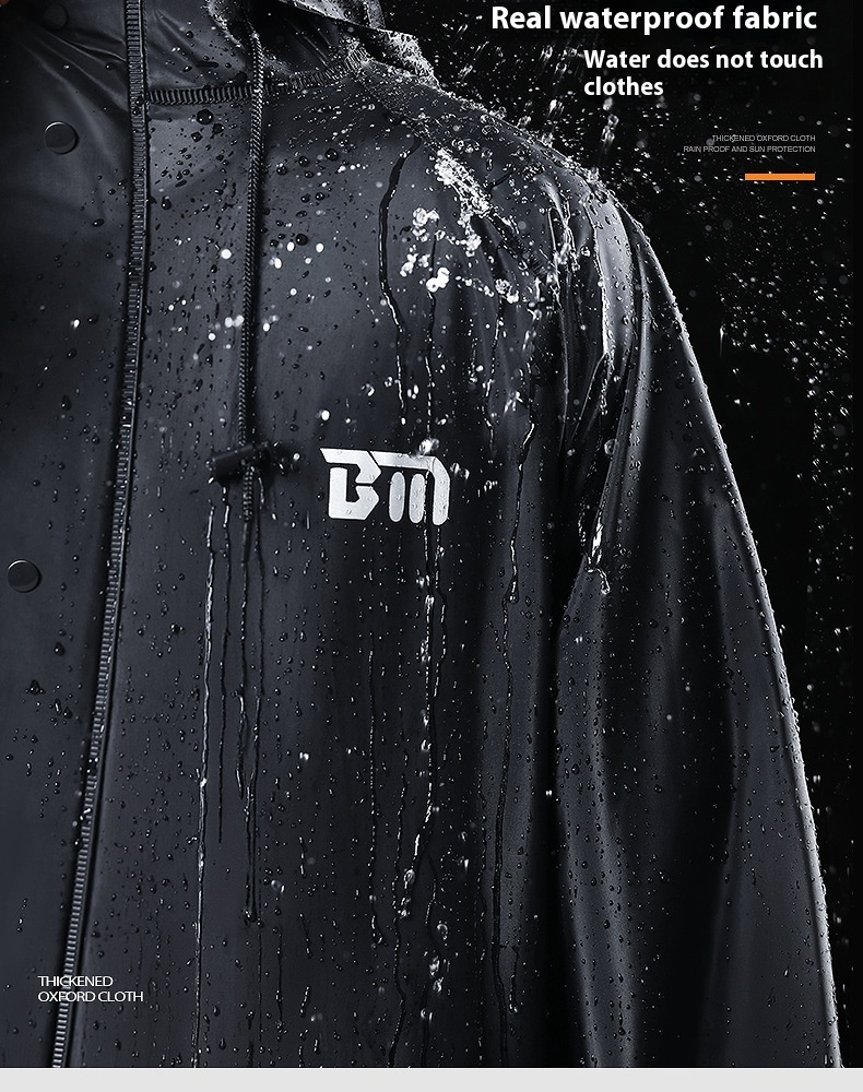 BM Thickened Rain Coat Makapal For Motorcycle Waterproof Motor Bicycle ...