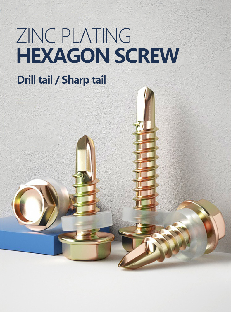 Tex Screw For Met and Wood Tex Screw Tekscrew Wholesale 1'' , 11/2'' ,2 ...
