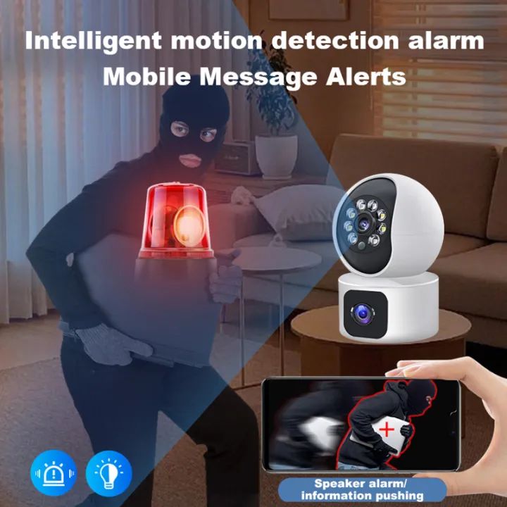 BUY 1 TAKE 1 V380 Pro 1080P HD CCTV Camera Connect Cellphone Dual Lens ...