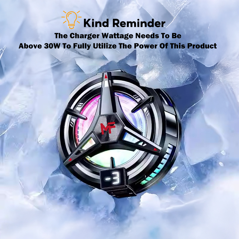 MODOFO Magnetic Mobile Radiator Ice Making Three-Speed RGB ...
