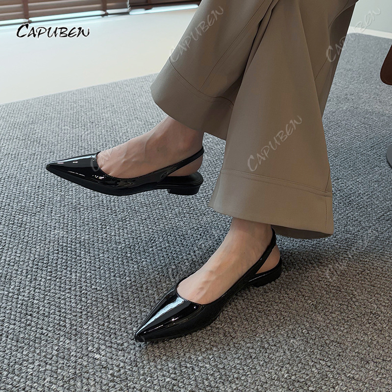CAPUBEW Sandals for Women Temperament Anti-slip Versatile Slippers for ...