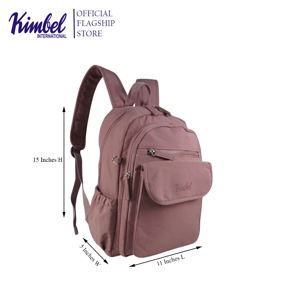 KIMBEL HGZB01 Backpack Medium Size Canvas | Shopee Philippines