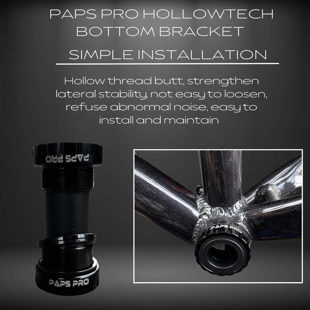 PAPS PRO 3 CRANKSET HOLLOWTECH (ALLOY) | Shopee Philippines