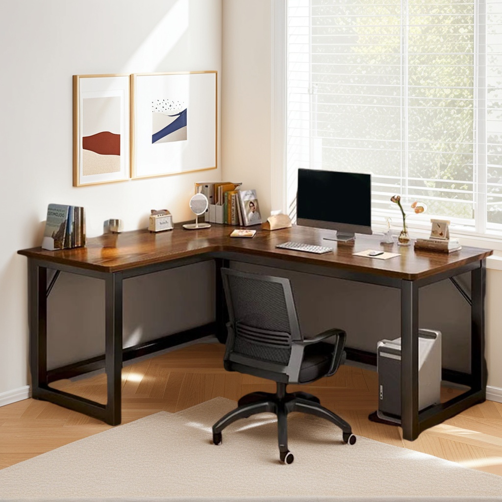 Corner computer table home corner desk bedroom L-office desk L-Shaped ...