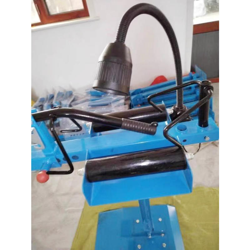 Manual tire expander with light, vertical tire expander, tire spreader ...