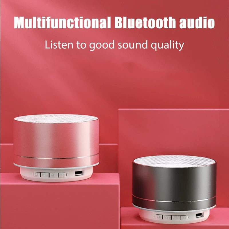 A10 Mini Metal Bluetooth Speaker Wireless Bluetooth HD Microphone ...