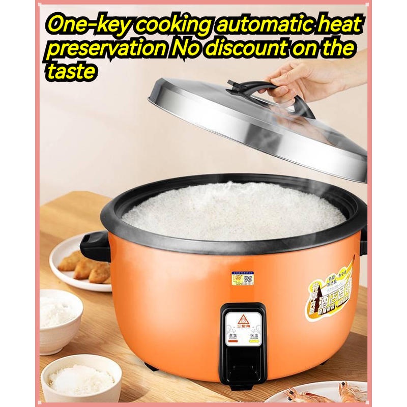 18L-28L large rice cooker with steamer, large capacity for 15-30 people ...