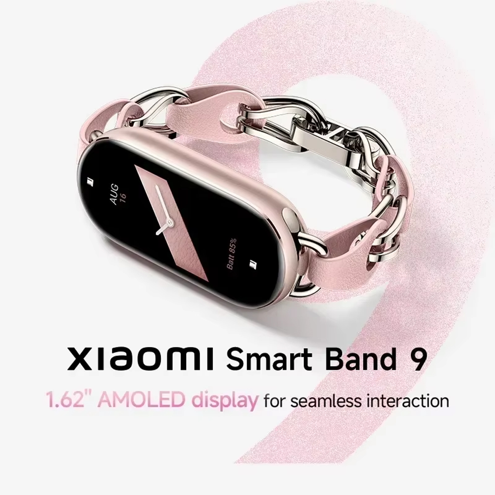 Xiaomi Smart Band 9 Smartwatch 5 ATM Water Resistance 1.62” AMOLED