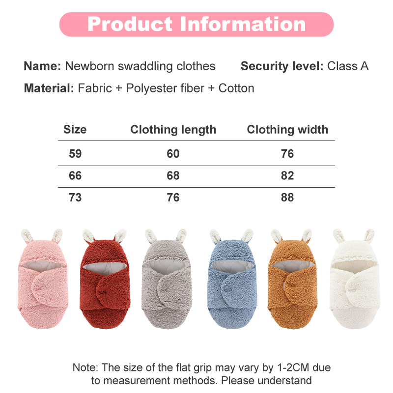 Baby Sleeping Bag For Newborn Sleeping Bag Cotton Warm Blanket For