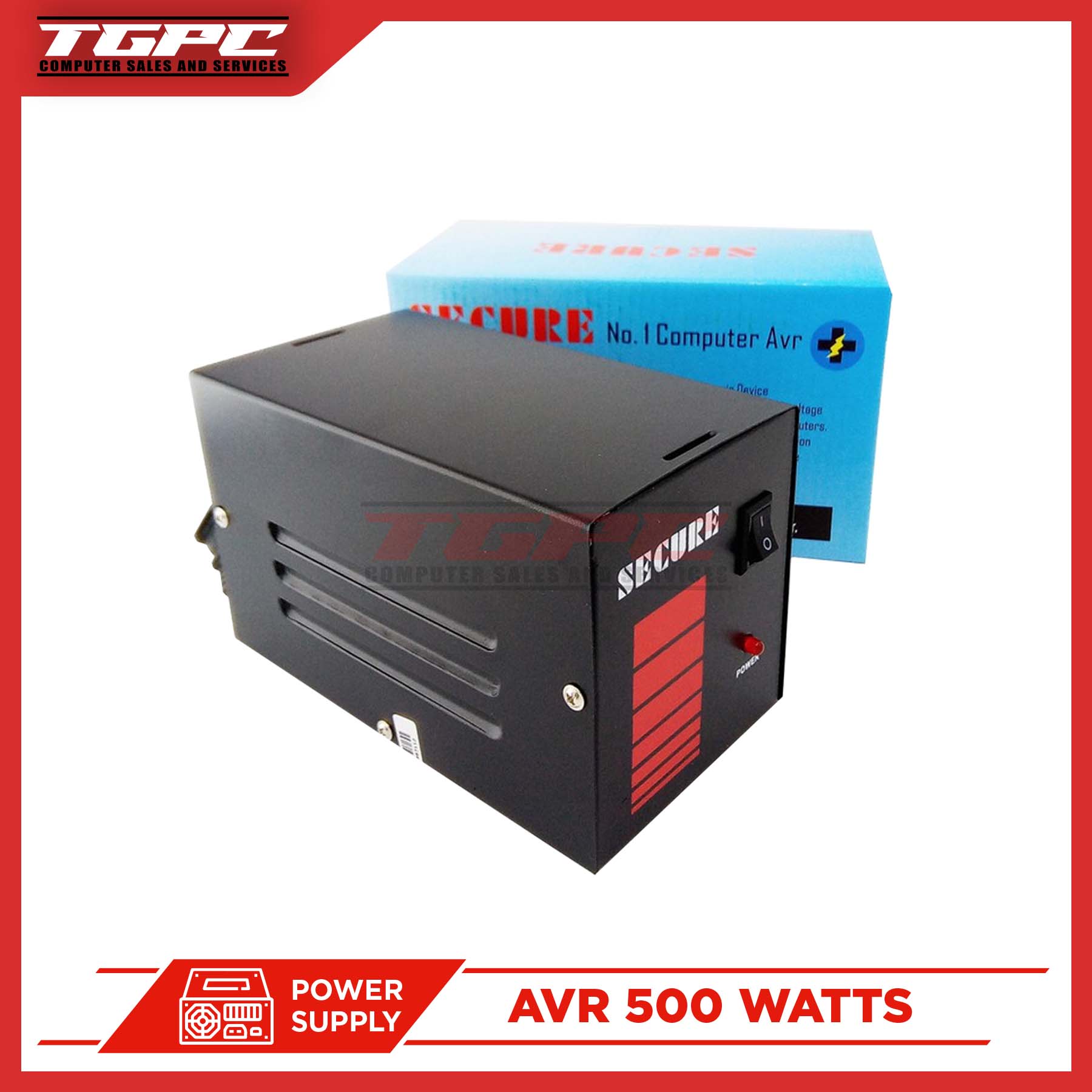 SECURE AVR 500 Watts AVR (automatic voltage regulator) 220v | Shopee ...