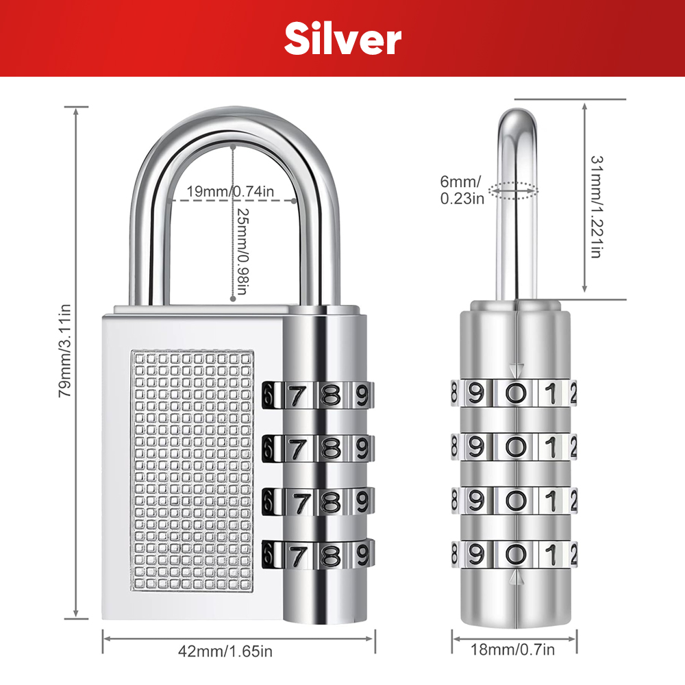 Mitsushi Combination lock 4-digit coded storage cabinet outdoor ...