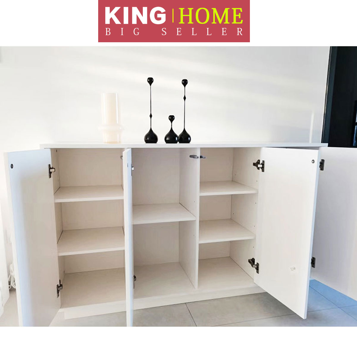 Multi purpose wooden partition storage cabinet, large capacity cabinet ...