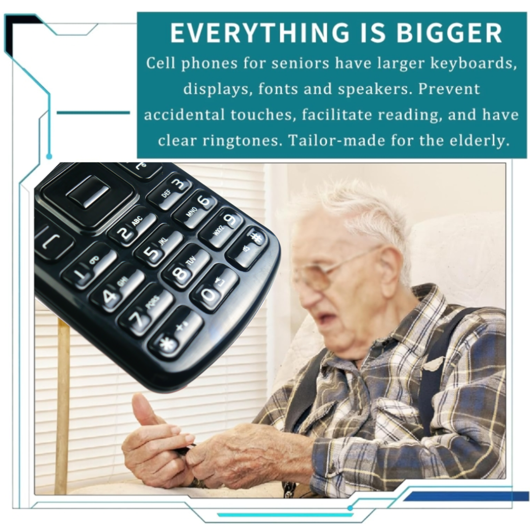B3 Dual Sim Quality Keypad Cellphone Big Speaker Mobile Phone FM/Games ...