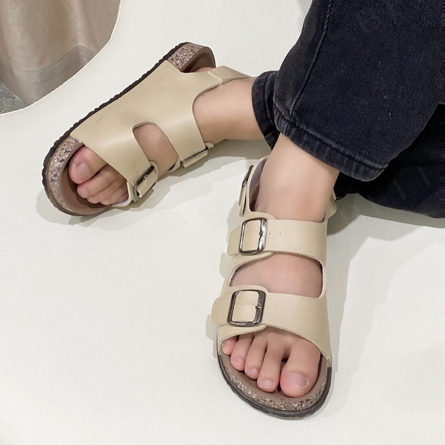 YOTO Unisex Leather Material With All Adjustable Buckle Strap Casual ...