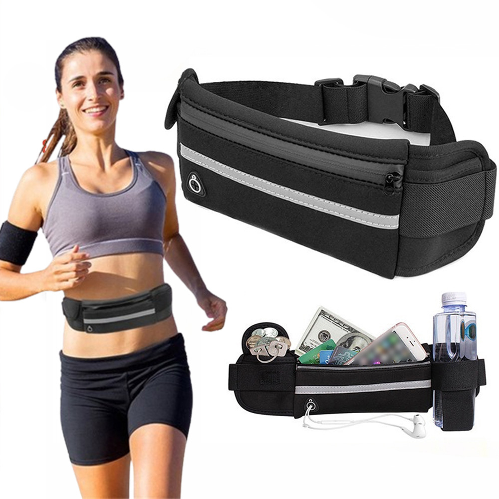 Running Pouch Waist Bag Runners Belt Package Phone Fanny Pack ...