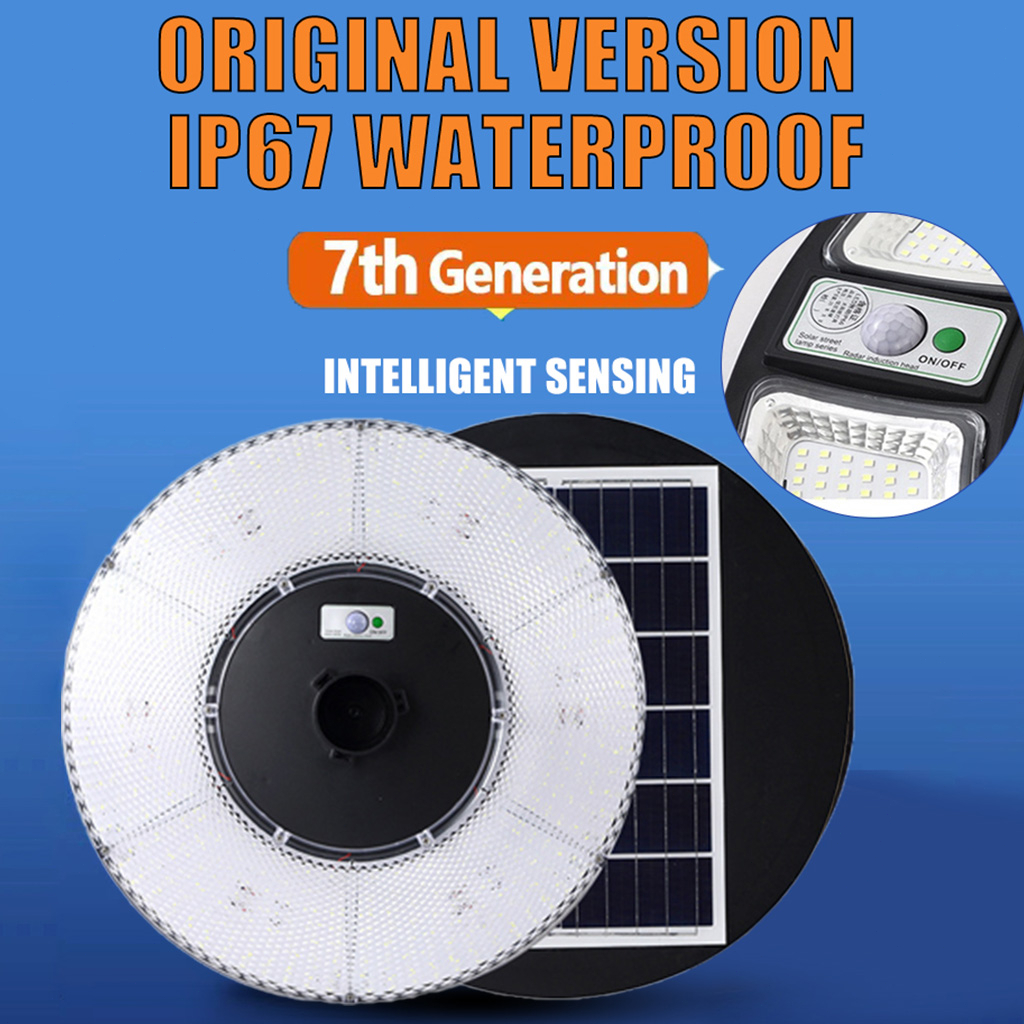 solar street light UFO solar light IP67 outdoor waterproof solar led ...