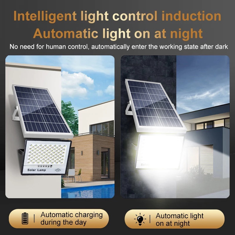 Gold Star Solar Led Light Outdoor Waterproof Solar Flood Lamp Solar ...
