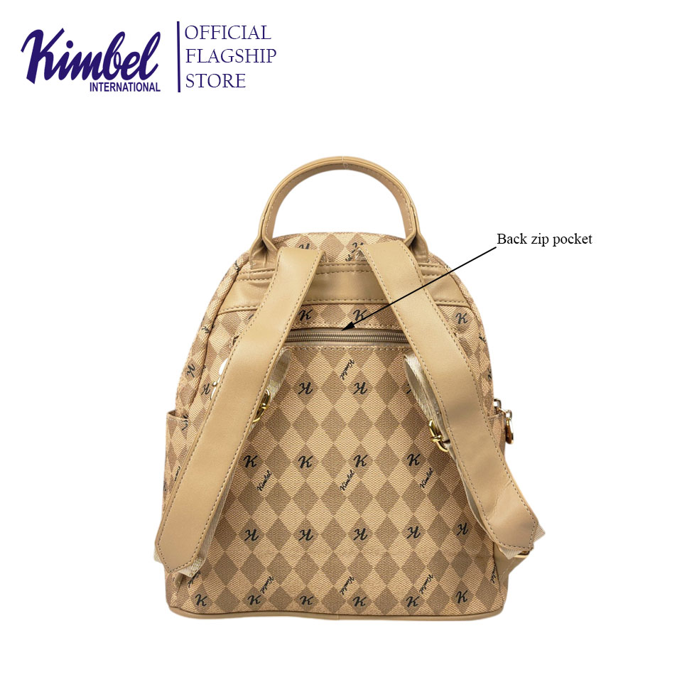 KIMBEL BCSB914 Backpack Synthetic Leather | Shopee Philippines