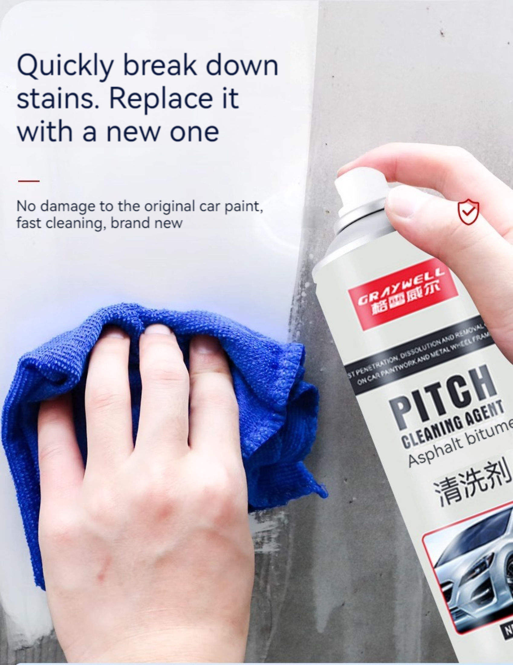 Upgrade Enhancement Asphalt Cleaner Shellac Asphalt Cleaner Road Tar ...