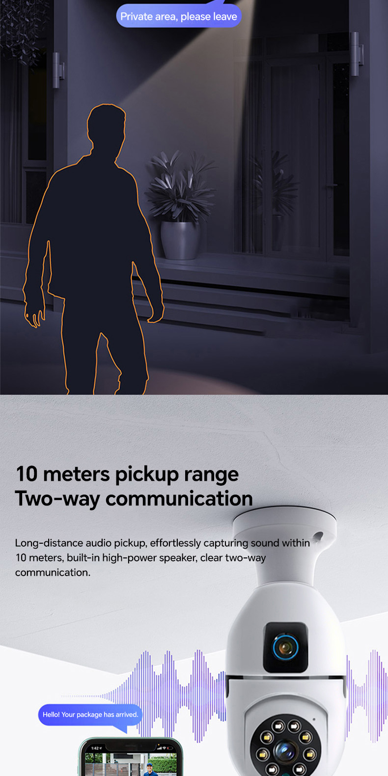 Expose 4MP CCTV Camera WIFI Connect to Cellphone Wireless Outdoor ...