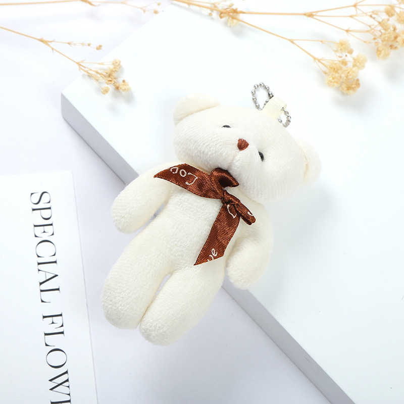 Cute Bow 4.7inch Mini Teddy Bears Ribbon Stuffed Animal Toy Birthday ...