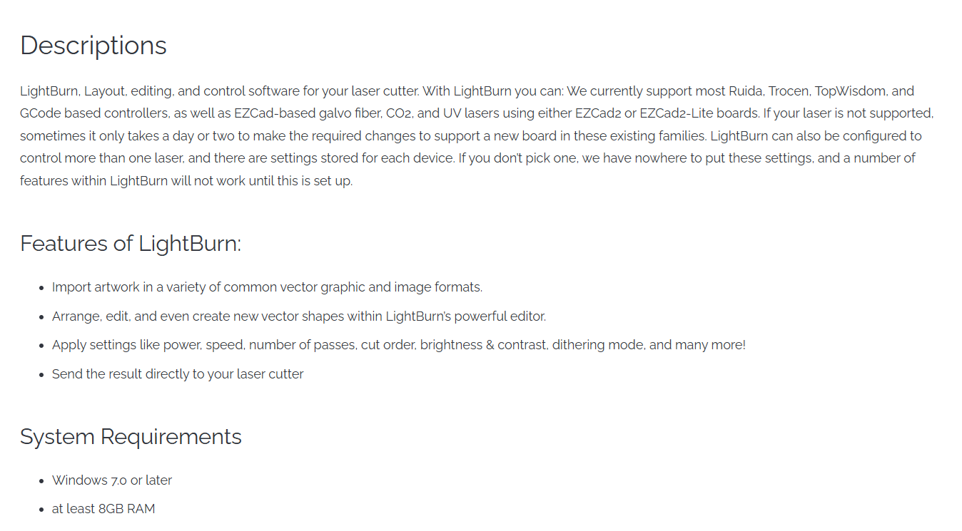 NEW! LightBurn 2025 VERSION 1.7.07 x64 | FULL VERSION | LIFETIME USE ...