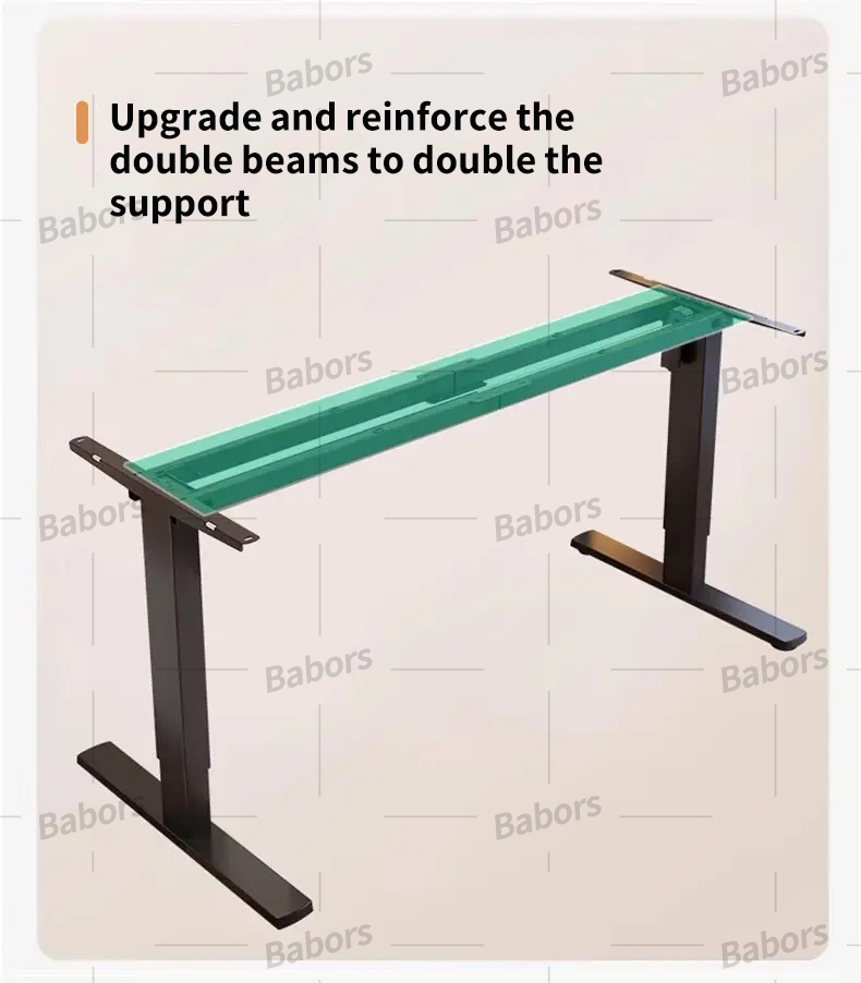 100/120/140 Electric Standing Table Ergonomic Desk Height Adjustable ...