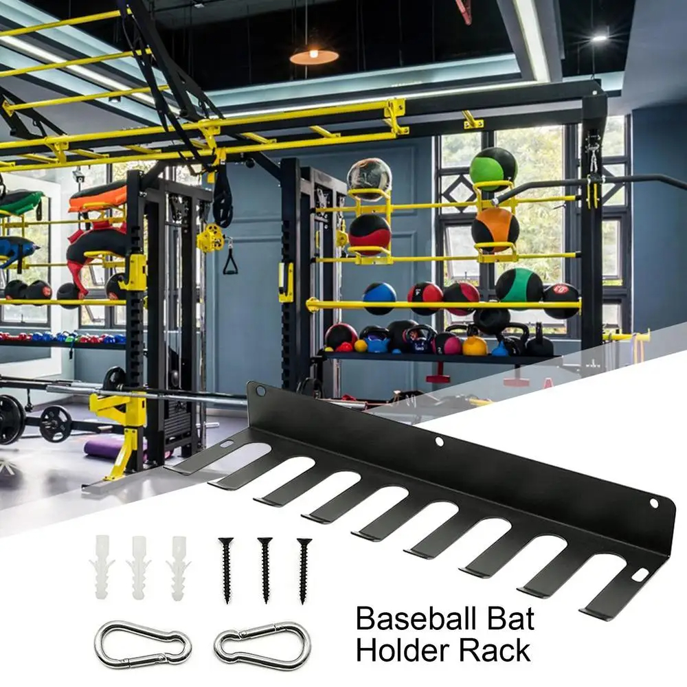 6/7hole Gym Equipment Storage Rack Hanging Barbell Rack Weight Room ...