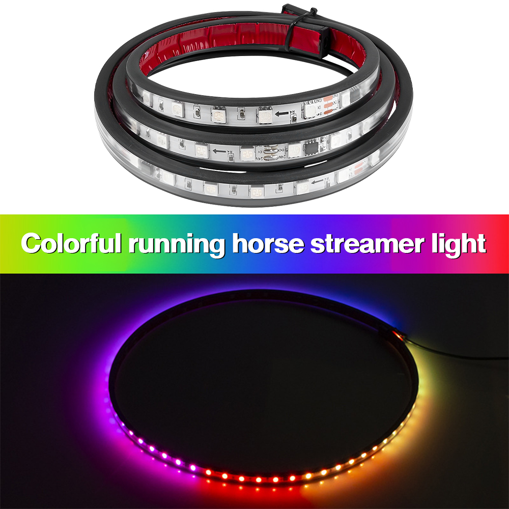 24V Strobe Running Streamer Led strip lights Dynamic Streamer For Truck ...