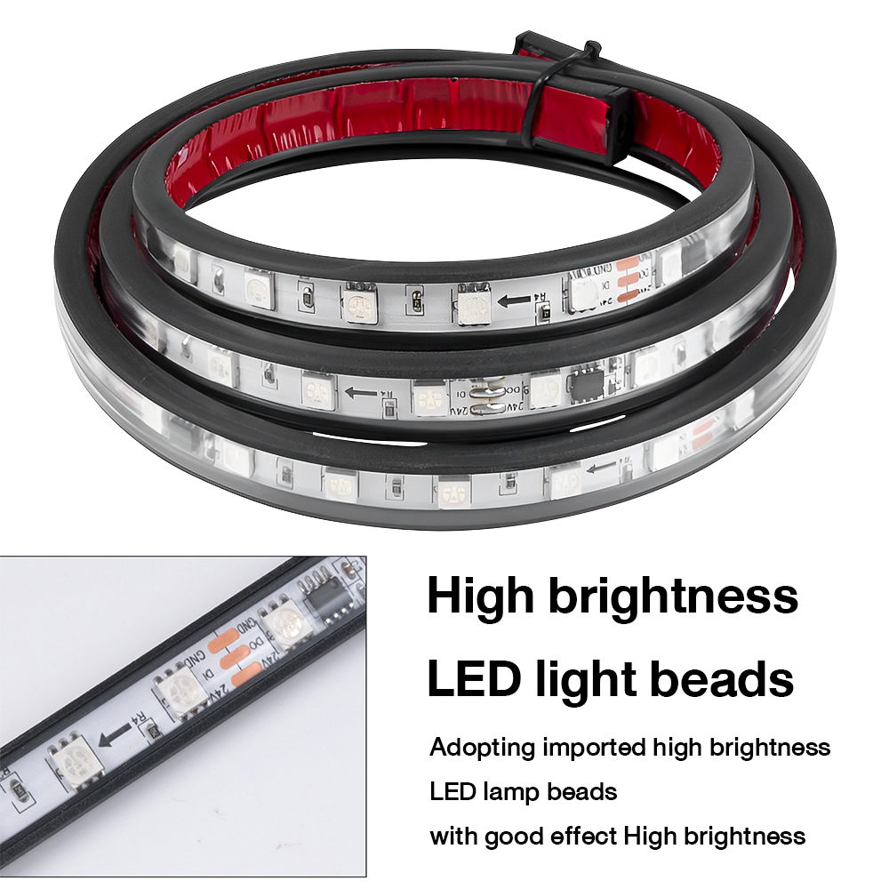 24V Strobe Running Streamer Led strip lights Dynamic Streamer For Truck ...