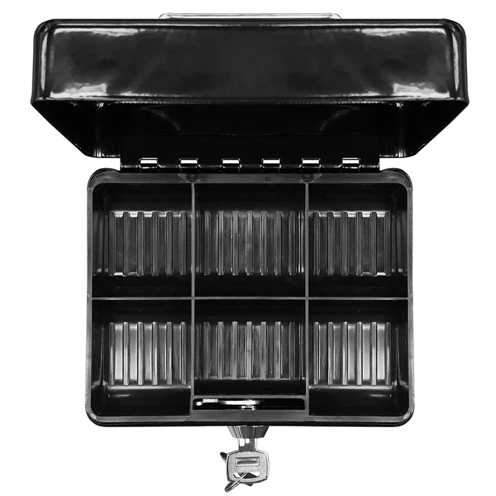 LIGHT UP BUY 1 TAKE 1 15CM Portable Steel Small Lockable Cash Coin ...