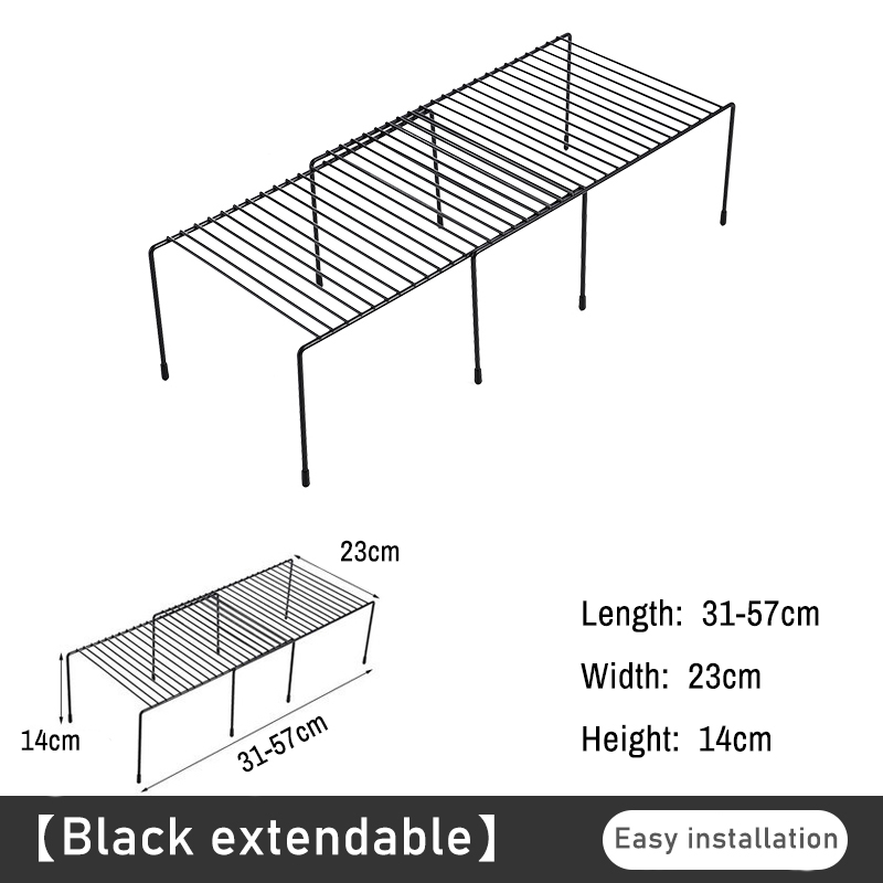 Kitchen Seasoning Rack Interlayer Shelf Kitchen Dish Rack Iron Rack ...
