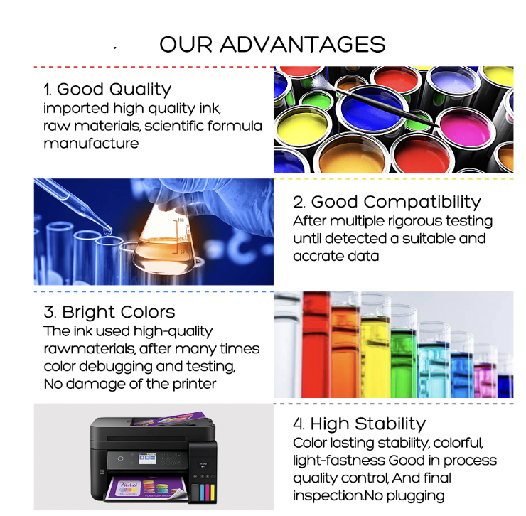 Premium BTD60 BT6000 BT5000 Ink Refill SET Compatible For Printer DCP ...
