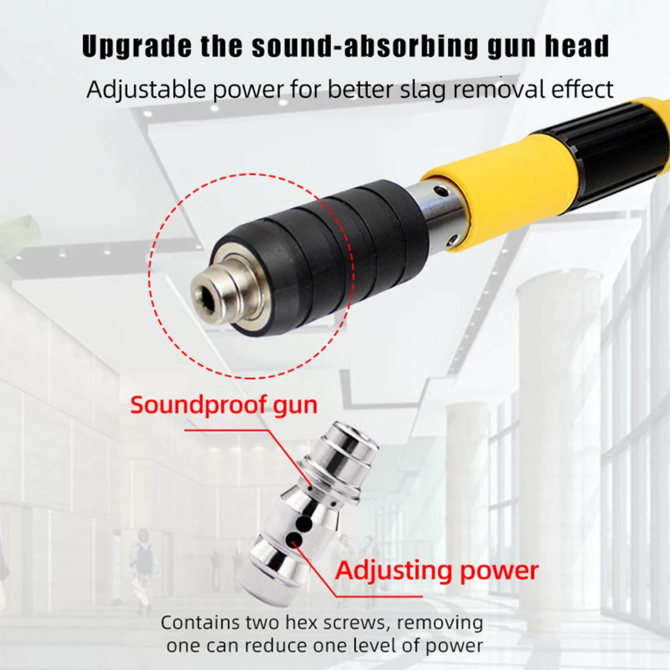 Manual Nail Gun Original Heavy Duty Nail Punch Shooter Concrete Rivet ...