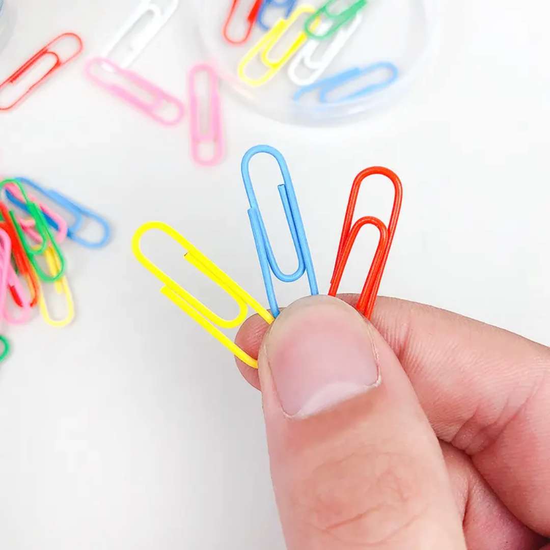 50PCS Multifunctional Paper Clip Color Binding Pin ASSORTED | Shopee ...