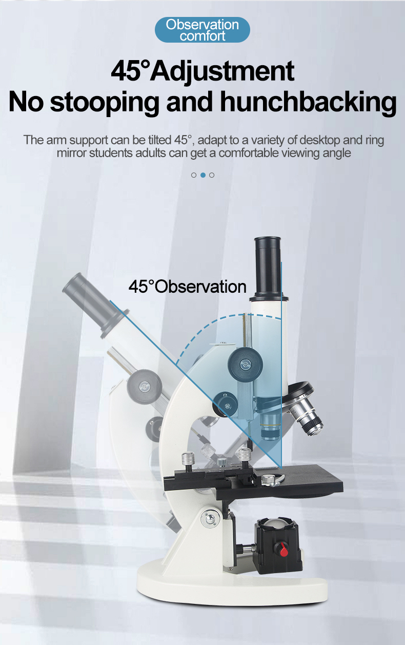 Biological Microscope 1600 3200X Microscope For Laboratory High ...