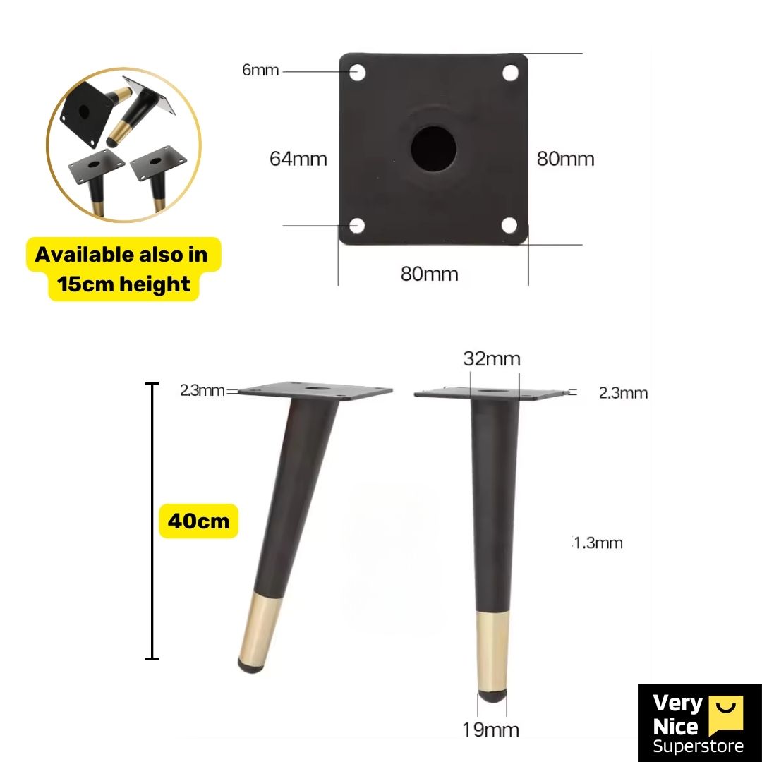 (1PC) SCANDI Furniture Leg Modern Nordic Scandinavian Design | Shopee ...