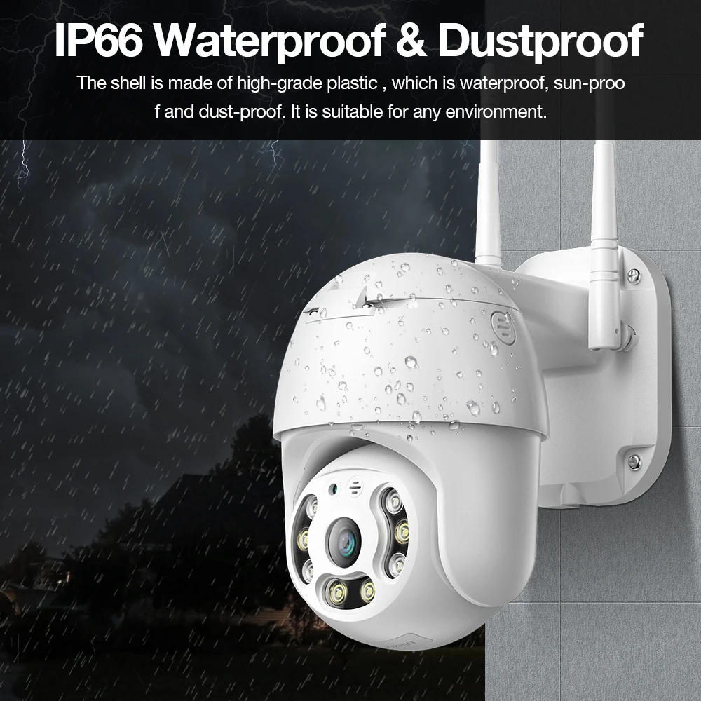 2K Outdoor TapoCCTV Camera WIFI Connect To Phone 2-Way Voice Waterproof ...