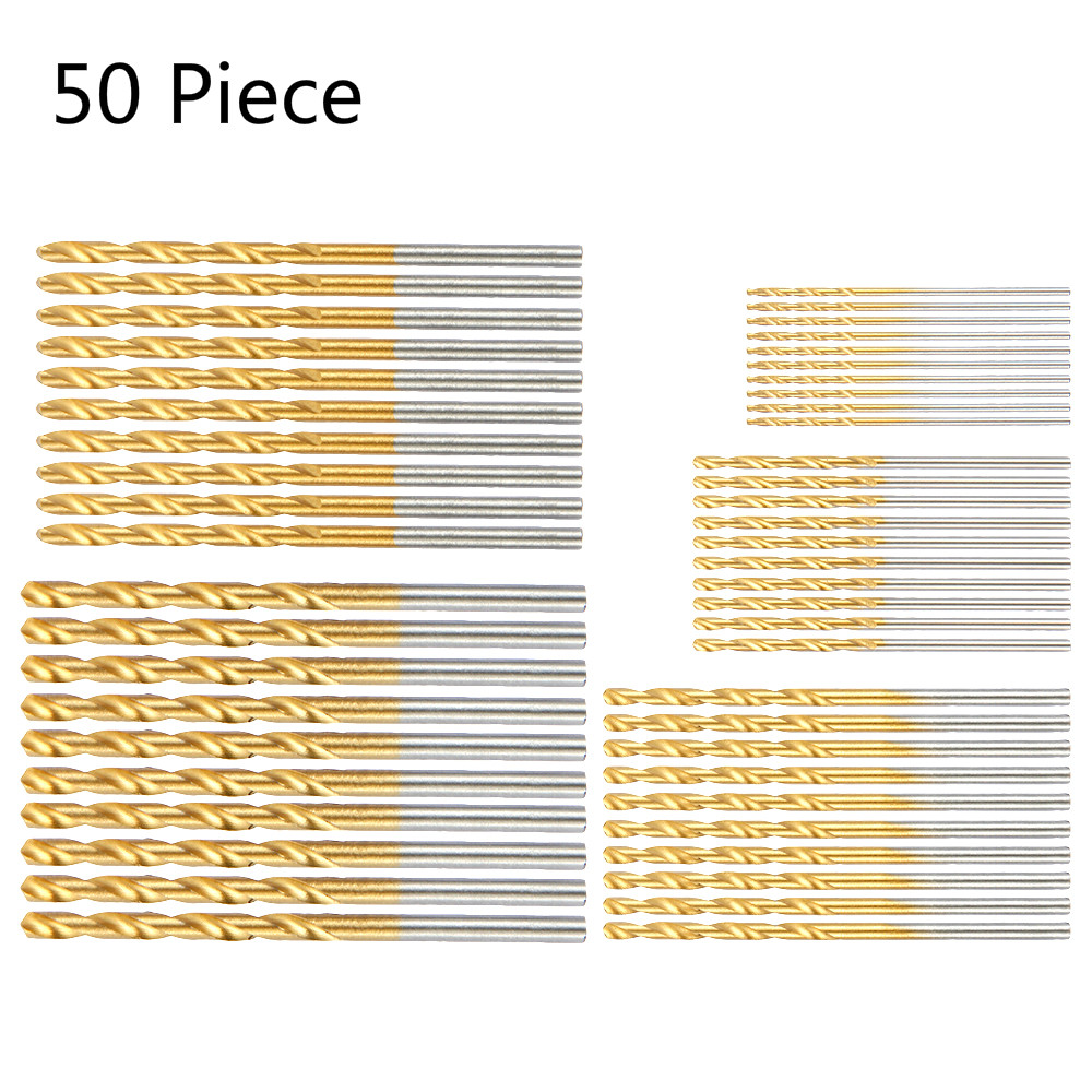 Jeu De Forets à Main – 1 Pièce Ou 10 Forets, Diamètres 0,6 à 6 Mm, Longueur 185 Mm, Noir