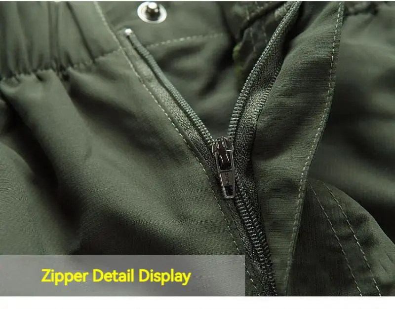 Men's Quick Dry Cargo Pants | Outdoor Hiking Workout Breathable Multi-Pocket