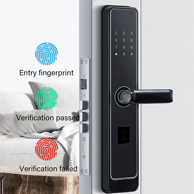 FOOBE Smart Lock Fingerprint/RFID Card/Passcode Electronic Biometric ...