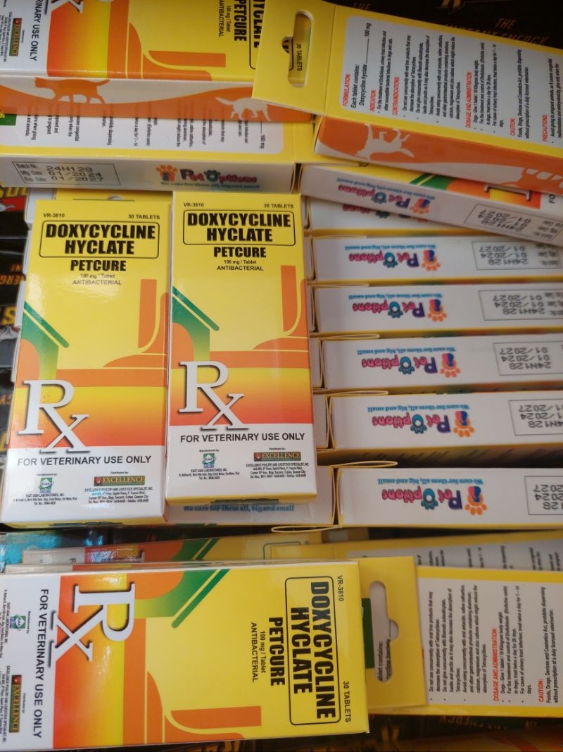Picture Idea: Petcure Pet Options Doxycycline Hyclate For Dogs And Cats 100Mg